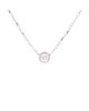 Pre-owned Cartier Pre-Owned Cartier Large Cartier D'Amour Pendant Necklace 18K White Gold with Diamond, 16 - 1