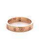 Pre-owned Cartier Pre-Owned Cartier Logo de Cartier Wedding Band Ring 18K Rose Gold - 2