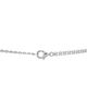Pre-owned Cartier Pre-Owned Cartier Love 3 Ring Pendant Necklace 18K White Gold and Ceramic with Diamonds, 14.9 - 3