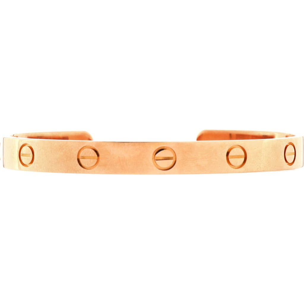 Pre-Owned Cartier Pre-Owned Cartier Love Cuff Bracelet 18K Rose Gold