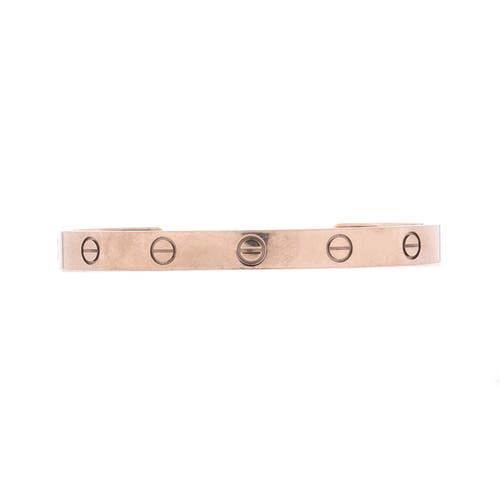 Pre-Owned Cartier Pre-Owned Cartier Love Cuff Bracelet 18K White Gold