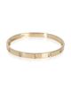 Pre-owned Cartier Pre-Owned Cartier Love Single Screw Closure 18k Yellow Gold Bracelet - 1