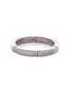 Pre-owned Cartier Pre-Owned Cartier Maillon Panthere Band Ring 18K White Gold - 3