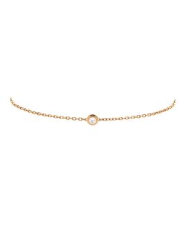 Pre-owned Cartier Pre-Owned Cartier Medium D'Amour Bracelet 18K Gold and Diamond