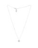 Pre-owned Cartier Pre-Owned Cartier Medium Heart Pendant Necklace 18K White Gold and Pave Diamonds, 16 - 2