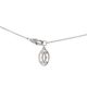 Pre-owned Cartier Pre-Owned Cartier Medium Heart Pendant Necklace 18K White Gold and Pave Diamonds, 16 - 3