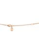 Pre-owned Cartier Pre-Owned Cartier Medium Les Berlingots de Cartier Pendant Necklace 18K Rose Gold with Pink Chalcedony and Garnets, 18 - 3