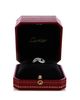Pre-owned Cartier Pre-Owned Cartier Small Agrafe Ring 18K White Gold and Diamonds - 3