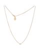 Pre-owned Cartier Pre-Owned Cartier Small Cartier D'Amour Pendant Necklace 18K Gold and Diamond, 14.75 - 2