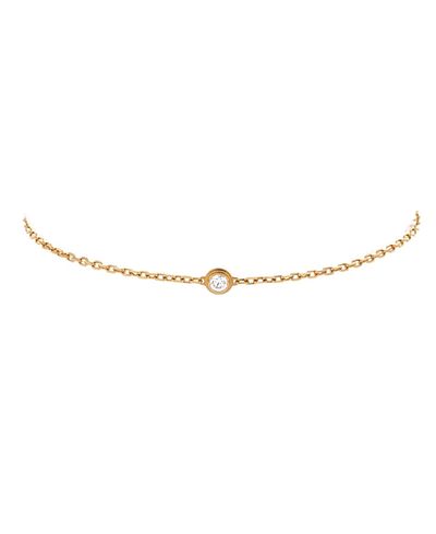 Pre-owned Cartier Pre-Owned Cartier Small D'Amour Bracelet 18K Gold and Diamond