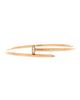 Pre-owned Cartier Pre-Owned Cartier Small Juste un Clou Bracelet 18K Rose Gold with Diamonds - 1