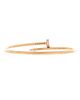 Pre-owned Cartier Pre-Owned Cartier Small Juste un Clou Bracelet 18K Rose Gold with Diamonds - 3