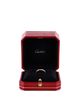 Pre-owned Cartier Pre-Owned Cartier Small Love Wedding Band Pave Diamonds Ring 18K Gold and Diamonds - 3