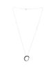 Pre-owned Cartier Pre-Owned Cartier Small Trinity Pendant Necklace 18K White Gold with Diamonds and Ceramic - 2