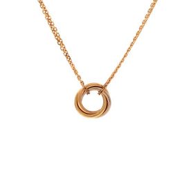 Pre-Owned Cartier Pre-Owned Cartier Trinity Choker Necklace 18K Tricolor Gold