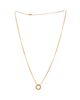 Pre-owned Cartier Pre-Owned Cartier Trinity Choker Necklace 18K Tricolor Gold, 16.25 - 2