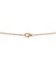 Pre-owned Cartier Pre-Owned Cartier Trinity Pendant Necklace 18K Rose Gold with Pave Pink Sapphires - 3