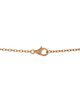 Pre-owned Cartier Pre-Owned Cartier Trinity Pendant Necklace 18K Rose Gold with Pave Pink Sapphires, 17.5 - 3