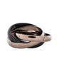 Pre-owned Cartier Pre-Owned Cartier Trinity Ring 18K White Gold and Ceramic - 2