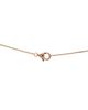 Pre-owned Cartier Pre-Owned Cartier Xs Amulette de Cartier Pendant Necklace 18K Rose Gold with Onyx and Diamond, 16 - 3