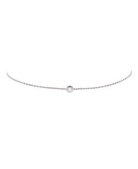 Pre-owned Cartier Pre-Owned Cartier Xs D'Amour Bracelet 18K White Gold and Diamond