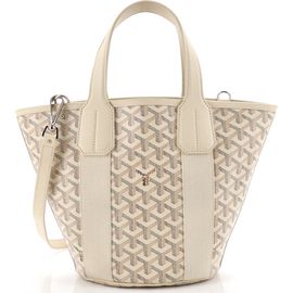 Pre-Owned Goyard Pre-Owned Goyard Belharra Tote Coated Canvas PM