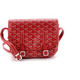 Pre-Owned Goyard Pre-Owned Goyard Belvedere Messenger Bag Coated Canvas PM