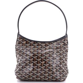 Pre-Owned Goyard Pre-Owned Goyard Boheme Hobo Coated Canvas Mini
