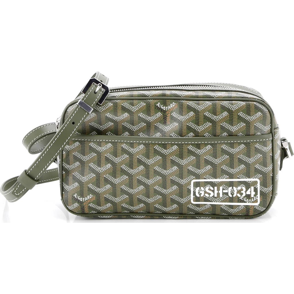 Pre-Owned Goyard Pre-Owned Goyard Cap Vert Bag Printed Coated Canvas