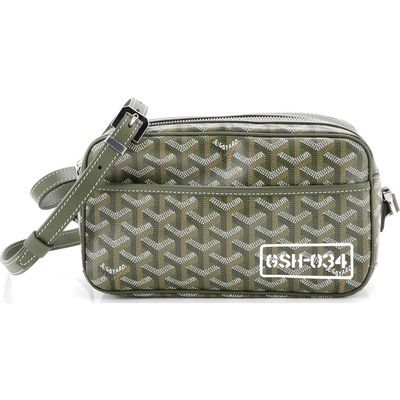 Pre-Owned Goyard Pre-Owned Goyard Cap Vert Bag Printed Coated Canvas