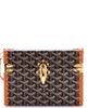 Pre-Owned Goyard Pre-Owned Goyard Cassette Trunk Shoulder Bag Coated Canvas Pm - 1