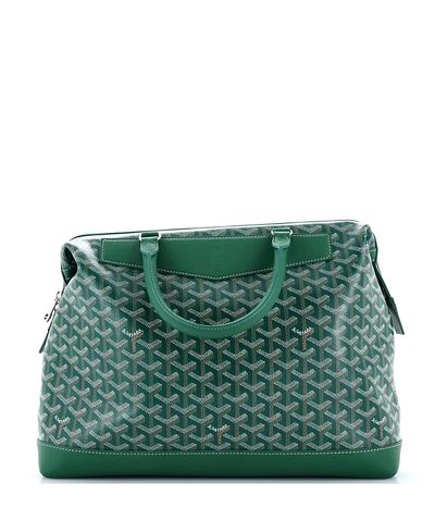 Pre-owned Goyard Pre-Owned Goyard Cisalpin Briefcase Coated Canvas