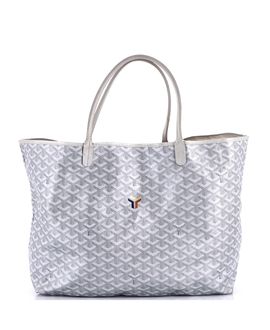 Pre-owned Goyard Pre-Owned Goyard Gm Saint Louis Tote Precious Metals Coated Canvas