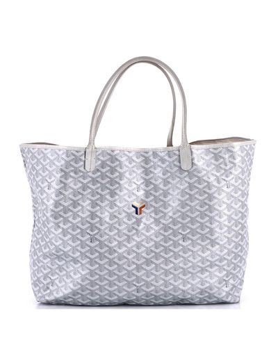 Pre-owned Goyard Pre-Owned Goyard Gm Saint Louis Tote Precious Metals Coated Canvas
