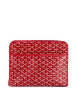 Pre-owned Goyard Pre-Owned Goyard Jouvence Coated Canvas Toiletry Pouch