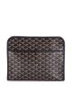 Pre-owned Goyard Pre-Owned Goyard Jouvence Gm Signature Chevron Coated Canvas Toiletry Pouch - 1