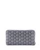 Pre-owned Goyard Pre-Owned Goyard Matignon Zip Wallet Coated Canvas with Leather - 3