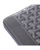 Pre-owned Goyard Pre-Owned Goyard Matignon Zip Wallet Coated Canvas with Leather - 6
