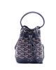 Pre-owned Goyard Pre-Owned Goyard Mini Petit Flot Bucket Bag Coated Canvas - 1