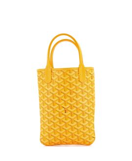 Pre-owned Goyard Pre-Owned Goyard Mini Poitiers Tote Coated Canvas
