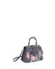 Pre-owned Goyard Pre-Owned Goyard Mini Structured Saigon Top Handle Bag Embroidered Coated Canvas with Leather - 2