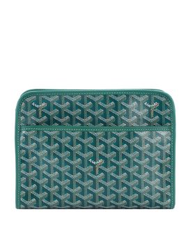 Pre-owned Goyard Pre-Owned Goyard Mm Jouvence Toiletry Pouch Coated Canvas