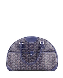 Pre-owned Goyard Pre-Owned Goyard Mm Saint Jeanne Bag Coated Canvas