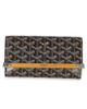 Pre-owned Goyard Pre-Owned Goyard Monte Carlo Mini Clutch Coated Canvas Handbag - 1