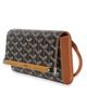 Pre-owned Goyard Pre-Owned Goyard Monte Carlo Mini Clutch Coated Canvas Handbag - 3