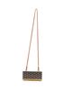 Pre-owned Goyard Pre-Owned Goyard Monte Carlo Mini Clutch Coated Canvas Handbag - 6