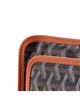 Pre-owned Goyard Pre-Owned Goyard Plumet Clutch Wallet Printed Coated Canvas - 6