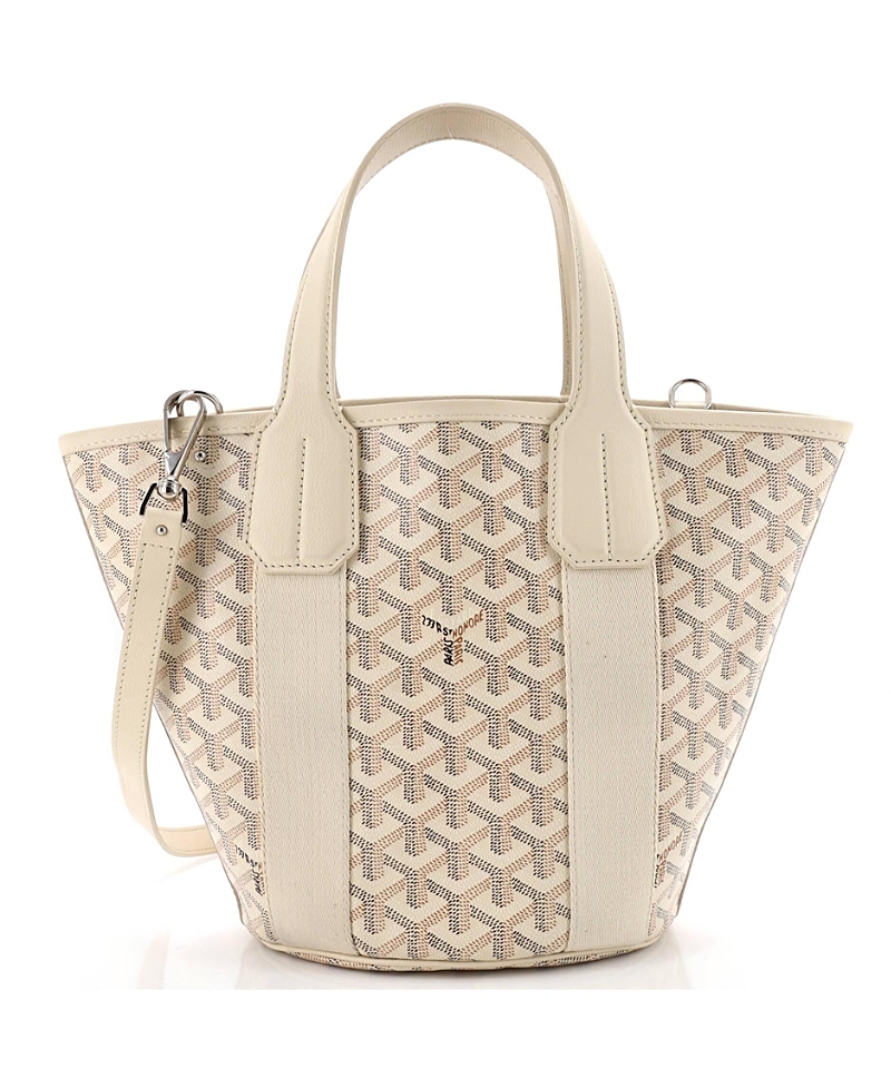 Pre-owned Goyard Pre-Owned Goyard Pm Belharra Tote Coated Canvas