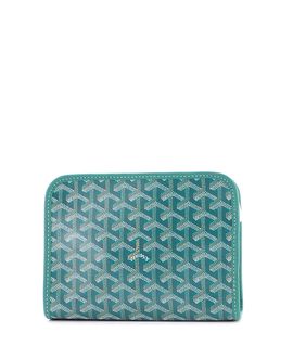 Pre-owned Goyard Pre-Owned Goyard Pm Jouvence Toiletry Pouch Coated Canvas