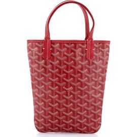Pre-Owned Goyard Pre-Owned Goyard Poitiers Tote Coated Canvas Mini